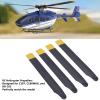Jenivaint RC Helicopter Rotor Head Assembly, Lightweight Main Blades Set for C187 C186MAX BO-105, Smooth Stability view 2