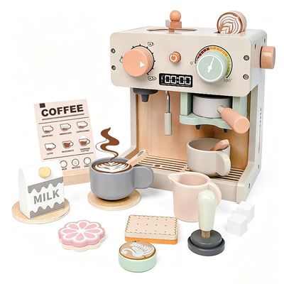 ZQsmgs Coffee Maker Pretend Play, Simulation Espresso Machine Toy