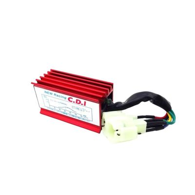 Red Racing 6 Pin C Box for GY6 50cc 125cc 150cc Moped Scooter ATV BY - Good Connector