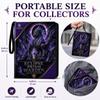 Card Binder 4 Pocket with 50 Removable Sleeves-Can Hold 400 Cards,3-Ring Zipper Sports Book, Ideal for All Card Collectors view 3