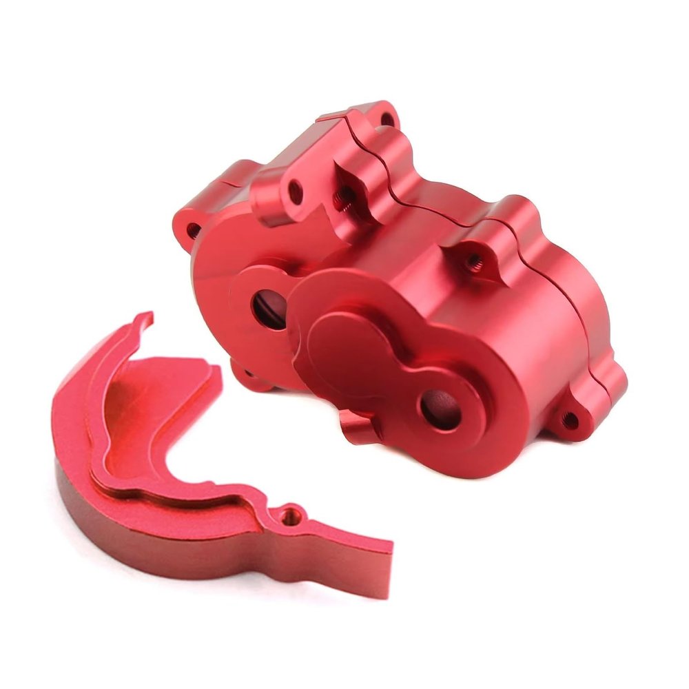 Rc Upgrade Spare Parts for Traxxas for Slash for E-Revo for Summit 1/16 7379R Metal Gearbox Housing Case 7091 Gear Cover RC Car Upgrade Parts Accessories