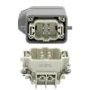 BSQGUEWD Rectangular Heavy-Duty Connector 4-core HDC-HE-004 Waterproof Industry and Socket 16A Screw Wiring view 3