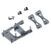 Rc Upgrade Spare Parts for WPL for MN for MN99S C14 C24 B14 B24 D90 Metal Servo Mount Bracket Beam Crossbeam Set RC Car Upgrades Parts Accessories view 4
