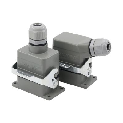 BSQGUEWD 15-pin 24-pin 25-pin Rectangular Heavy-Duty Connector HD-015-024-025 Cold-Pressed Waterproof and Socket