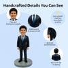 Custom Soccer Player Bobblehead, Personalized 3D Figurine From Photo, Handmade Polymer Clay Full Body Statue, Football Athlete Figurine Birthday Fan Gift Tournament Desk Decor Football Fan Gift view 4