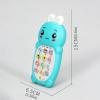 Rabbits Shape Phone Toy Including Bilingual Sounds Music and LED Light Sensory Toy for Toddler Bedtime Entertainment Bilingual Bunnies Shape Phone view 3