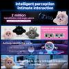 Funio AI Smart Robotic Pet, Cute Emotional Companion Robot with Multimodal Interaction, Replaceable Fluffy Cover, Voice Conversation, Touch Sensing, Suitable for Home & Office view 2