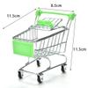 ShanLily Mini Supermarket Trolley Shopping Utility Model Desktop Decor view 3