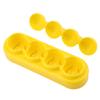 Mingzhe Versatile Rice Mold for Kids, Adorable Shape DIY Rice Roll Maker in Food Grade PP, Comes with Spoon and Expression Devices for Bento Fun view 1