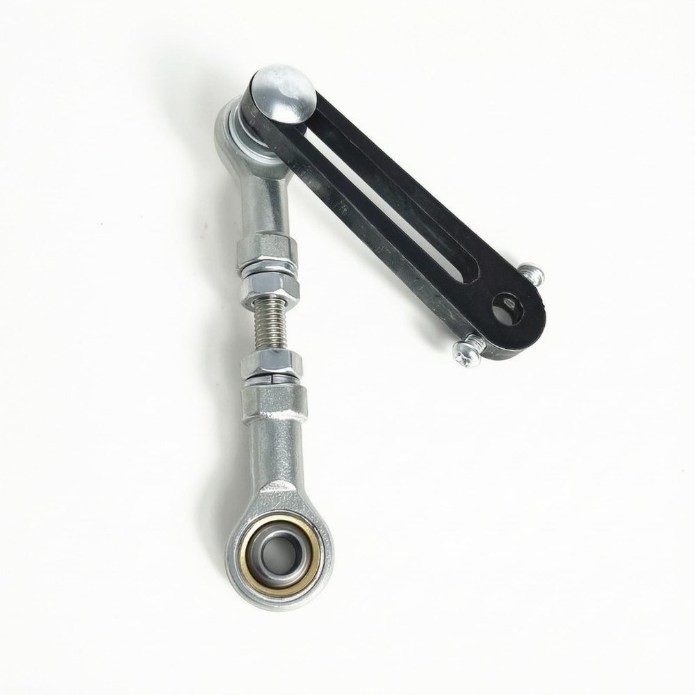 predolo Swing Arms with Rod End Articulated Slotted Swing Arms Metal Linkage Assembly for Hobbyists, Large