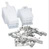 100er Set 2,8 mm 9P 9-Wege-Pin-Elektrik-Anschluss-Kits Stecker-Buchse p/lug kompatibel mit dem Motorrad-Motorrad view 3