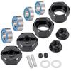 RC Car Models Parts for Tamiya Dt02 1/10 Rc for Buggy Car Truck Upgrade Parts 1Set Aluminum Alloy Hex Wheel Hub Adapters W Bearing view 1