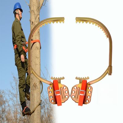 Tree Climbing Spikes, Anti Slip Concrete Pole Shoes Gear for Work and Electrical Systems
