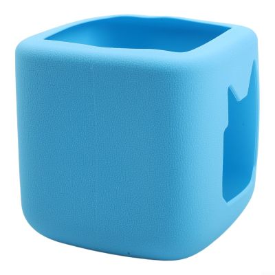 Silicone Cover Case for Toniebox 2 Audio Player Anti-Slip Shockproof Protective Sleeve with Full for access Design(Blue)