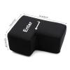 USB Big Enter Pillow Stress Reliever Cushion for Computer Laptop Keyboard Noon Break 15x21x10cm Enter Pillow Button view 3