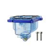 Motorcycle Transparent Carburetor Float Bowl Blue Oil Cup For PWK PE EVO OKO 21 24 26 28 30 32 34m view 2