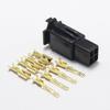 FHVQRCUNS 10 Set 2.8mm 4Pin Auto Electrical Wire Connector 2.8 4P Black Car with Terminals for E-Bike Automobile Motorcycle etc view 2