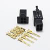FHVQRCUNS 10 Set 2.8mm 4Pin Auto Electrical Wire Connector 2.8 4P Black Car with Terminals for E-Bike Automobile Motorcycle etc view 3