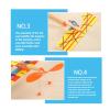 2 X Airplane Toy Realistic, Rubber Band Airplanes, Balsa Wood Airplan view 4
