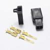 FHVQRCUNS 10 Set 2.8mm 2Pin Auto Electrical Wire Connector 2.8 2P Black Car with Terminals for E-Bike Automobile Motorcycle etc view 4