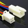FHVQRCUNS 1 Kit 4 Pin Way Electrical Wire Connector Set auto connectors with Cable/Total Length 21CM view 2