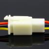 FHVQRCUNS 1 Kit 4 Pin Way Electrical Wire Connector Set auto connectors with Cable/Total Length 21CM view 3