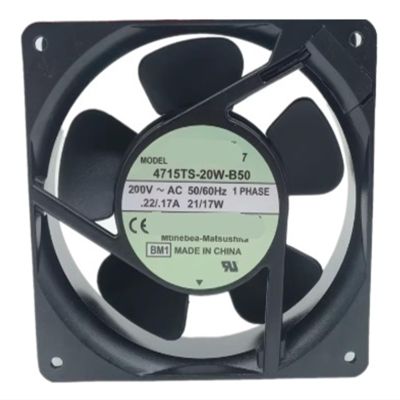 4715TS-20W-B50 200V 50/60HZ 21/17W Cooling Fan
