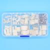 FHVQRCUNS KF2510 Kits 40 Sets Kit in Box 2p 3p 4p 5 pin 2.54mm Pitch Terminal/Housing/Pin Header Connectors Adaptor view 2