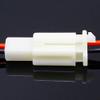 FHVQRCUNS 1 Kit 2 Pin Way Electrical Wire Connector Set auto connectors with Cable/Total Length 21CM view 3