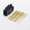 FHVQRCUNS 5set 2.8mm 9Pin Auto Electrical Wire Connector 2.8 9P Black Car with Terminals for E-Bike Automobile Motorcycle etc view 2