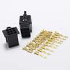 FHVQRCUNS 5set 2.8mm 9Pin Auto Electrical Wire Connector 2.8 9P Black Car with Terminals for E-Bike Automobile Motorcycle etc view 4