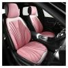LYBCEOUF Car Seat Covers Breathable Seat Cushion Pad Full Set Auto Chair Mat Protector Decoration Fashion Four Seasons Universal view 4