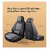 LYBCEOUF Universal Split Seat Fully Surrounded Car Seat Cover Breathable Comfortable Car Seat Cushion Full Seats Cover view 4