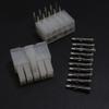 FHVQRCUNS 2set 5557 5569 10P Wiring Terminal Electrical Connector Kit 4.2mm 2x5P Bent Pin Jack view 1