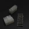 FHVQRCUNS 2set 5557 5569 10P Wiring Terminal Electrical Connector Kit 4.2mm 2x5P Bent Pin Jack view 3