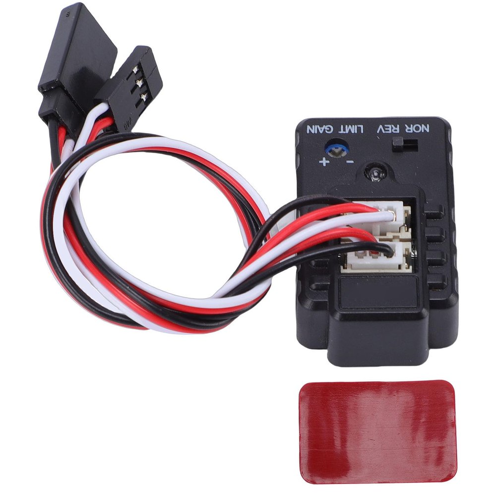 Shipenophy RC Drift Car Gyroscope, 2 Axle Gyroscope Module with ABS Construction Vibration Type Sensor for Remote Control Cars Boats