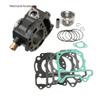 Cylinder Piston Cylinder Block Kit for Vespa for GTS 125 E3 for Granturismo 125cc 200cc E2 4T Scooter 57mm for GTS125 Rebuild Kit view 2