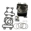Cylinder Piston for for Scarabeo 50 Sport for City for One 50cc 4T 2V Scooter Engine Parts 70cc 47mm Big Bore Cylinder Block Kit Rebuild Kit view 2