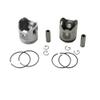 Cylinder Piston for MBK for Booster 100 for Nitro for Ovetto 100cc 4VP for Minarelli 2-Stroke Engine Parts 100cc 128cc 52mm 56mm Piston Kit Rebuild Kit 128cc 56mm(100cc 52mm) view 2