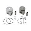 Cylinder Piston for MBK for Booster 100 for Nitro for Ovetto 100cc 4VP for Minarelli 2-Stroke Engine Parts 100cc 128cc 52mm 56mm Piston Kit Rebuild Kit 128cc 56mm(100cc 52mm) view 3