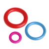 10 Pieces Wooden Rings Natural Wood Rings Smooth Colorful Unfinished Wood Circles for Pendant Jewelry Making Bird Toys for Girls Climbing Toys Funny Bird Perches for Large view 4
