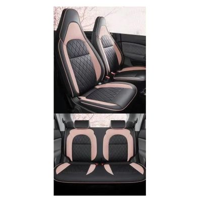 LYBCEOUF Compatible with Leapmotor T03 2024-2026 Full Complete Front and Rear Covered Seat Cover Car Specific Seat