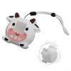 Belnotelt Silicone Protective Case for Punirunes Interactive Digital Toy with Lanyard, Soft Shockproof Skin Cover, Precise Cutouts, White view 3