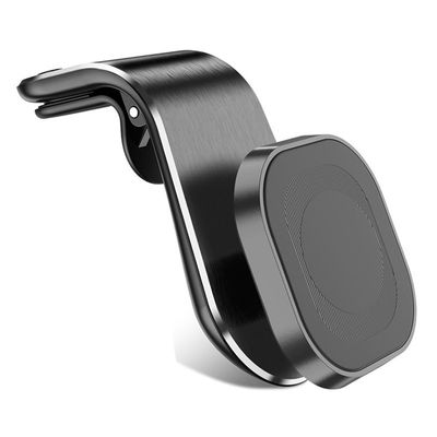 EAGRI 1pcs L Shape Magnetic Car Phone Mount for BMW 5 Series F10 550i 528i 535i M5 535d 2011-2016, Dashboard Air Vent Clip Holder Hands Free Navigation Bracket Accessories
