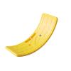 Milageto Kids Balance Board Motor Skill Development Curved Wobble Board Versatile Active Play Equipment for Playroom, Daycare, Array, Yellow view 1