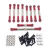 RC Cars Models Parts for WPL for Jjrc FY for Henglong C14 C24 B24 1/16 RC Car Upgrade Parts Metal Adjustable Pull Rod Steering Kit view 1