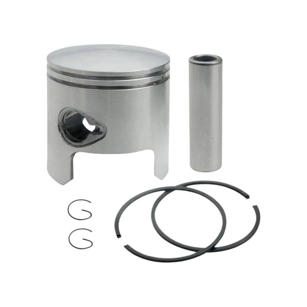 Piston with Rings 68.5mm for 3-Cylinder Outboard Compatible with M40D 40HP