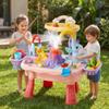 Ameble Play Sink for Toddlers 1-3, Water Table for Toddlers 1-3 Play Sink with Running Water Electric Circulation Toy with Adjustable Legs Multi- Activities, Style- for - view 2