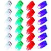Ameble LED Finger Lights Colorful Plastic Finger Thumb Ring Band Flashlight Toy for Kids Adults 24pcs led Lights pcs Colourful Plastic Thumb Ring Band Flashlight Toy for Kids ADU view 1