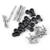1Set Stainless Steel Adjustable Linkage Link Rod Set w/Ball End for LO-SI 1/24 Micro-B 2WD Buggy RC Car Upgrade Parts view 3
